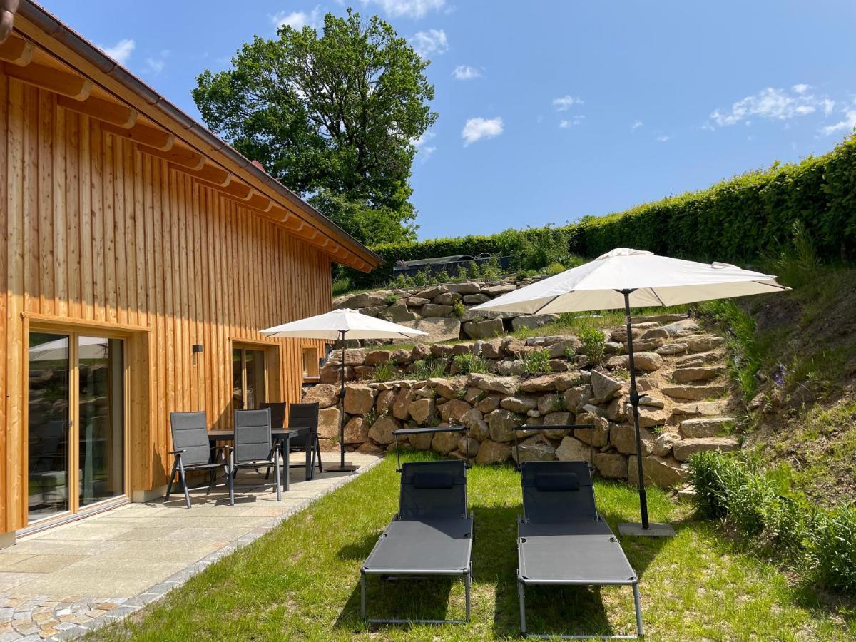 Bayerwald Chalet Kaitersberg Mit Sauna, Sonnenterrasse Und Garten Arnbruck Exterior foto